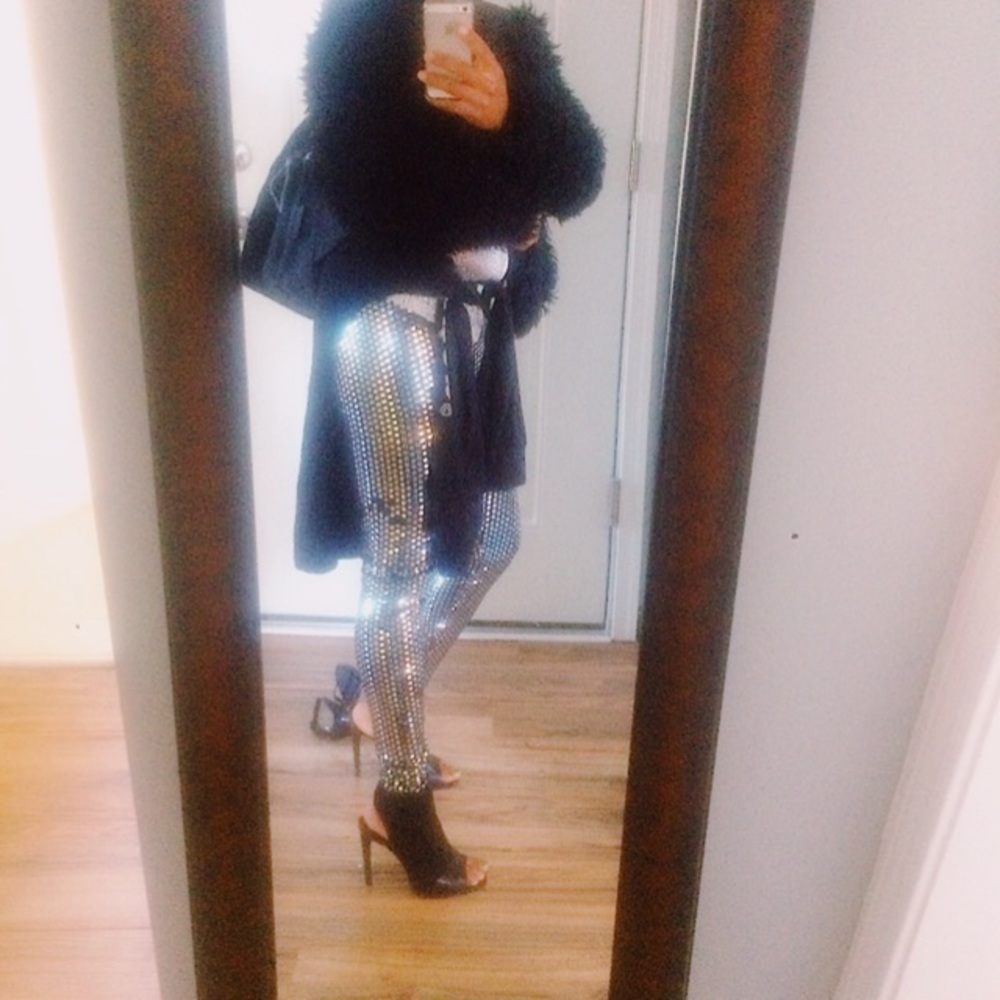 MM6 & H&M Reflector Tights